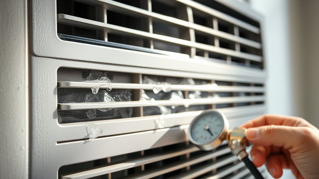 ac cooling issues warning