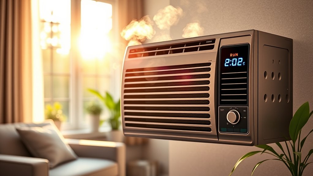 ac overworking signs