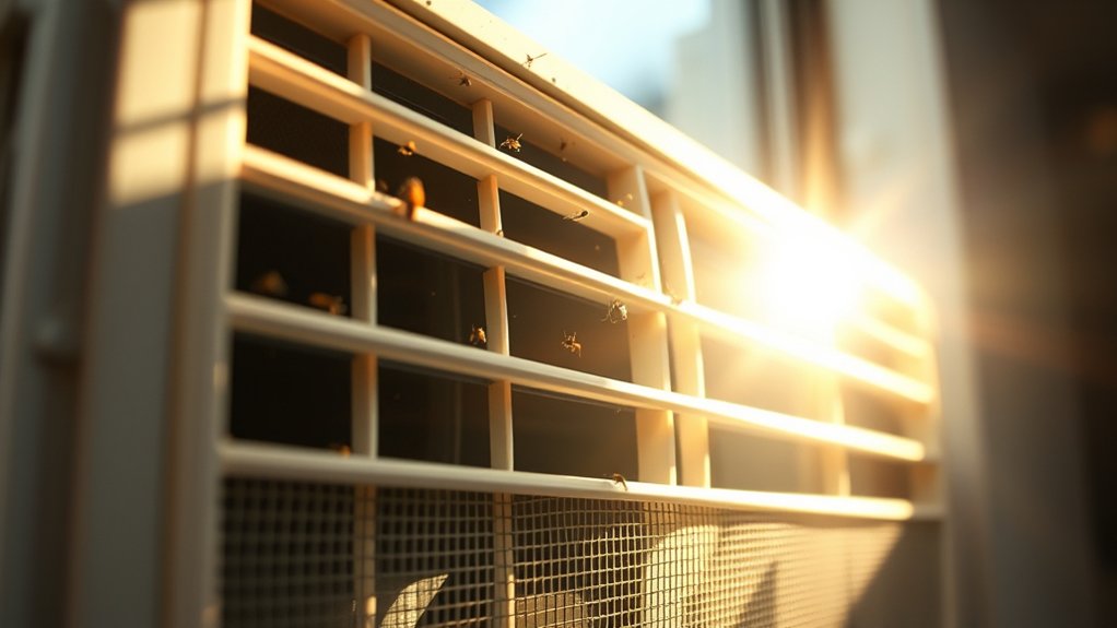 bugs attracted by warmth