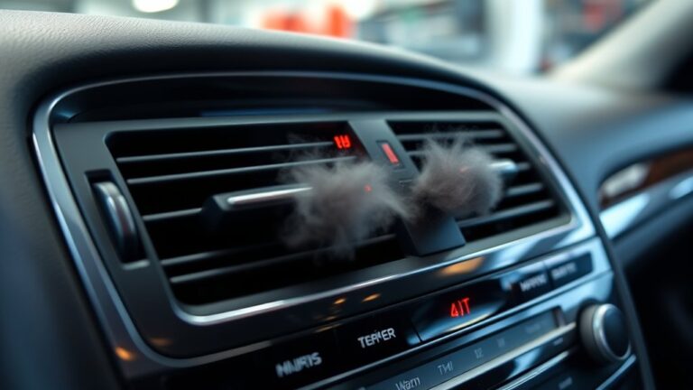 car ac warm air