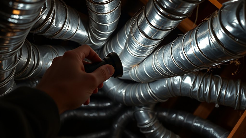 check ducts for leaks