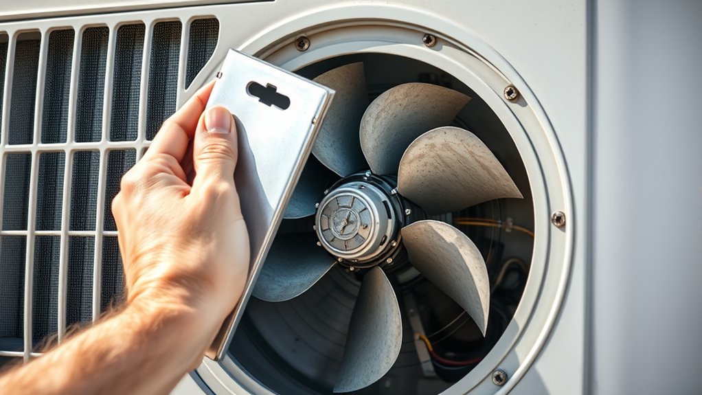 check fan motor operation