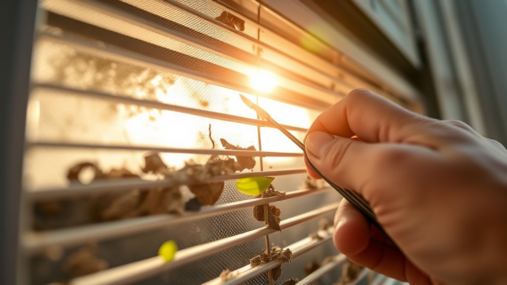 check vents and clear obstructions