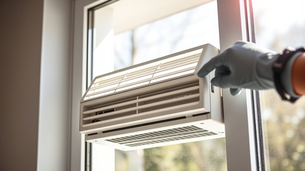 check window and ac compatibility