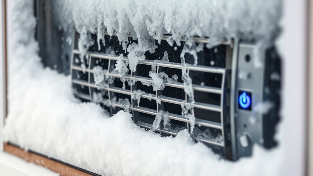 cold air damages ac components
