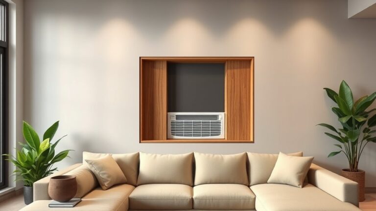 concealing window air conditioner