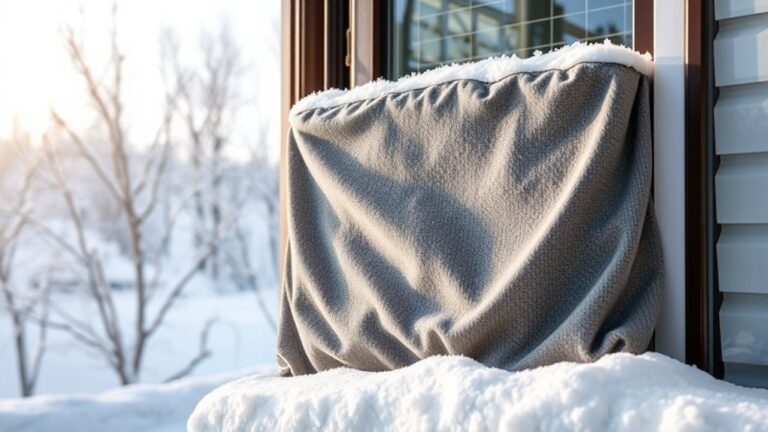 cover window ac properly