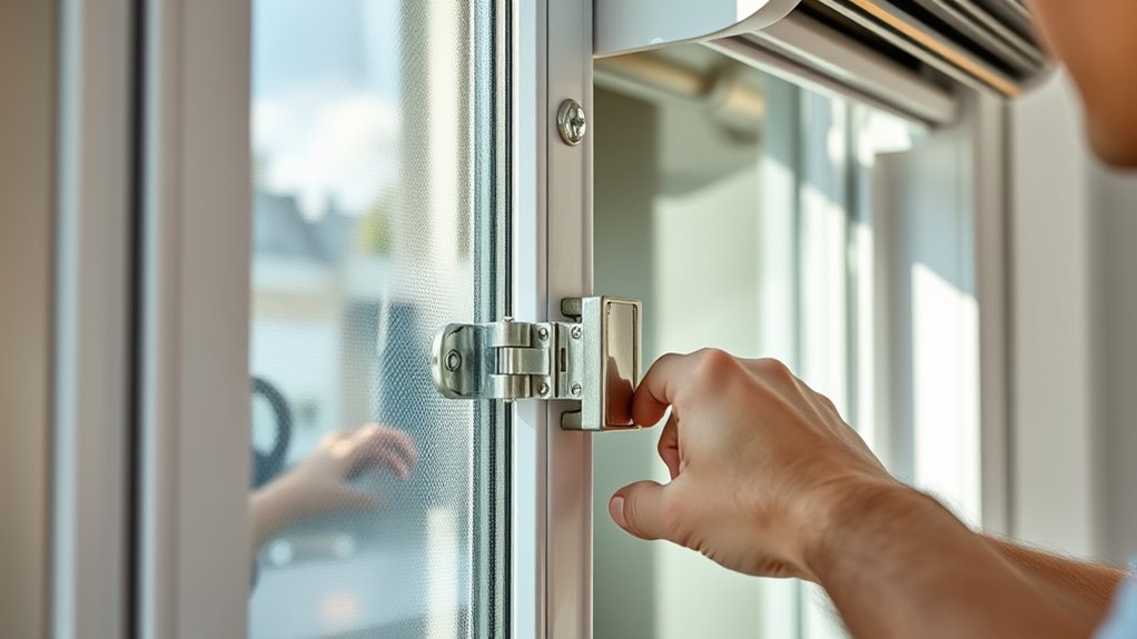 enhanced window lock security