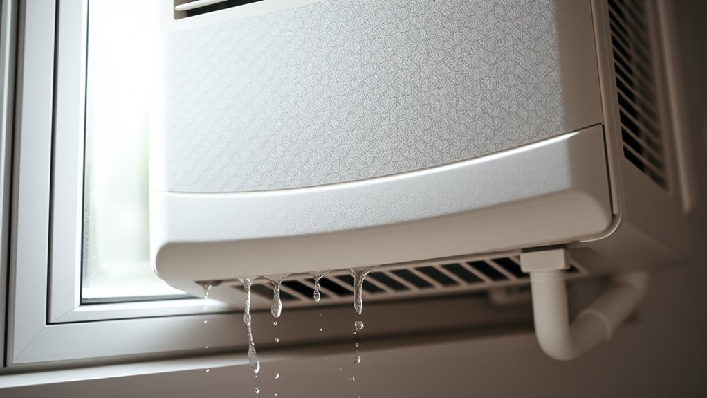 fixing ac water leak