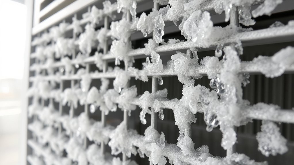 frozen coil signs