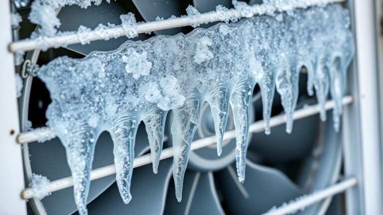 identifying window ac frosting