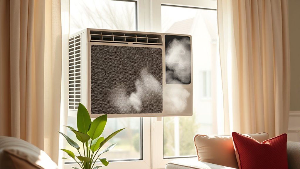 indoor ac unit operation