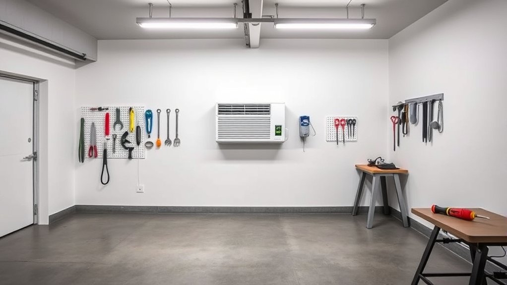 installing garage air conditioning