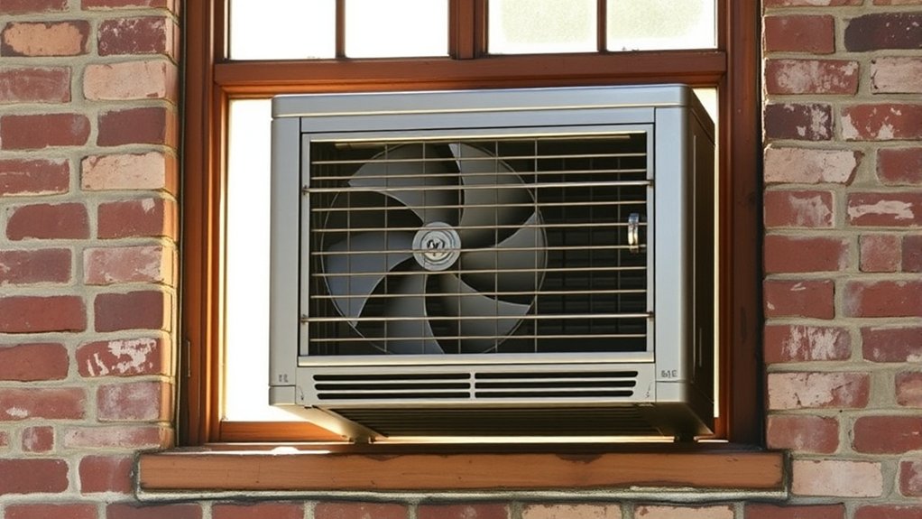 invention date of window ac