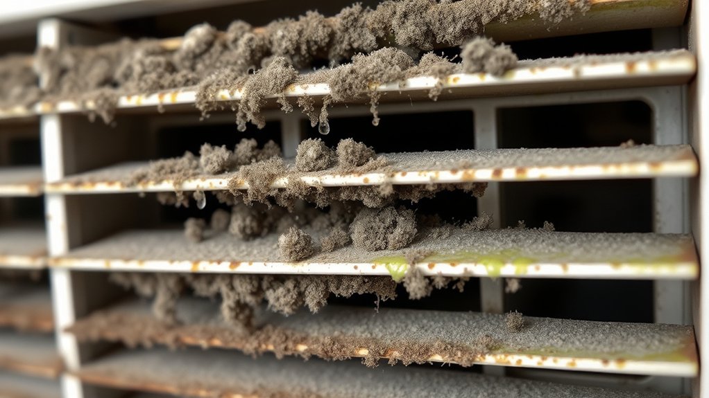 mold growth in ac