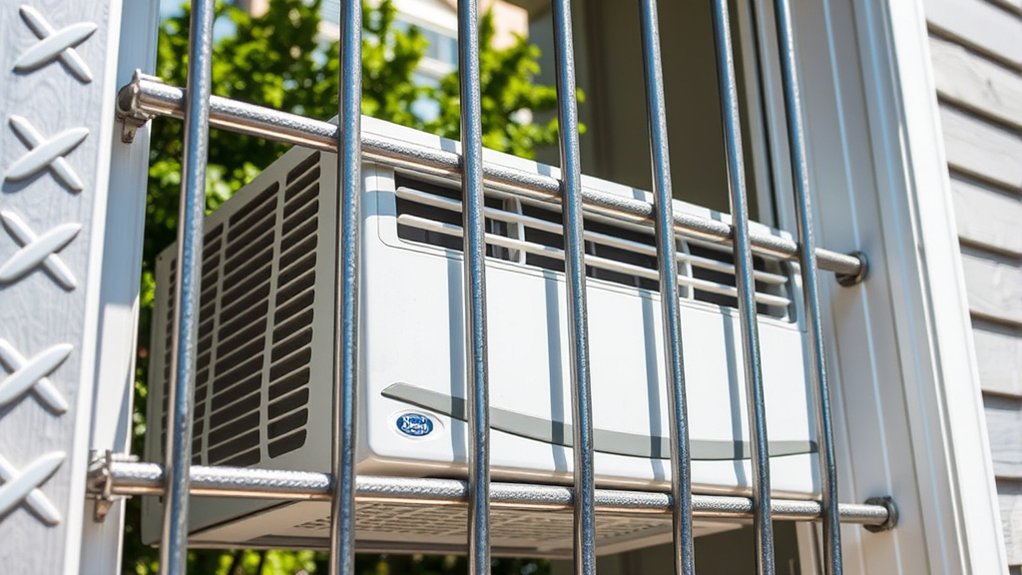 physical barriers deter theft
