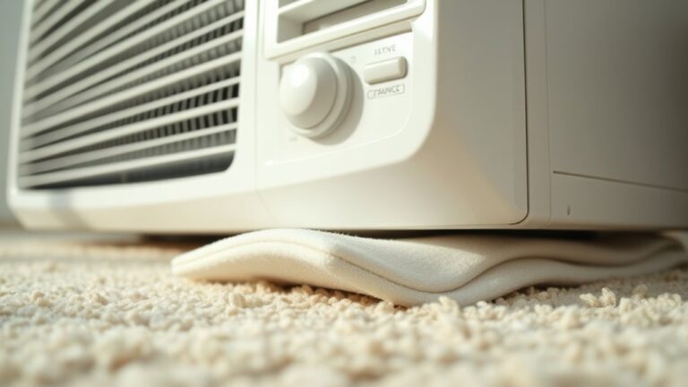 place ac unit securely
