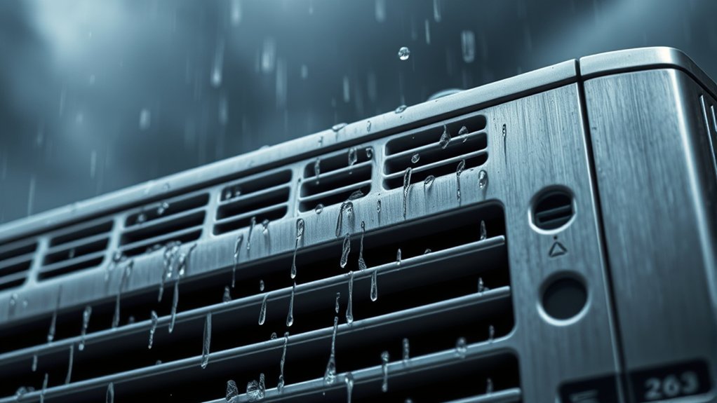 protect outdoor ac components from rain