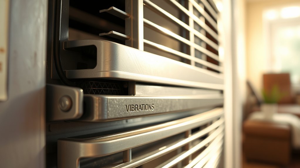 reduce ac vibration noise