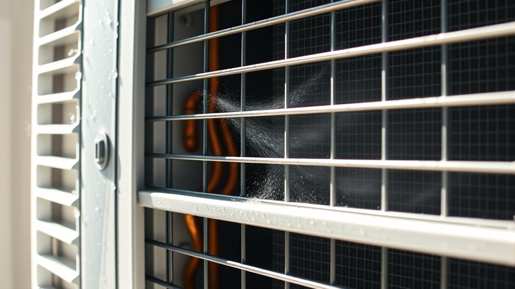 refrigerant circulates heat removal