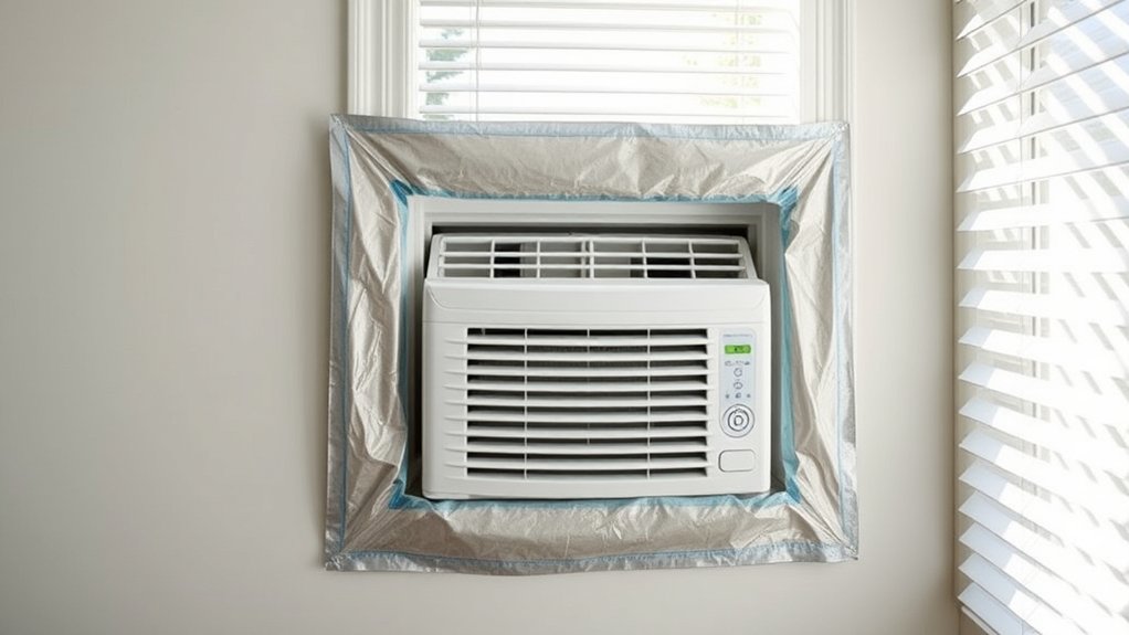 seal gaps for cooler rooms