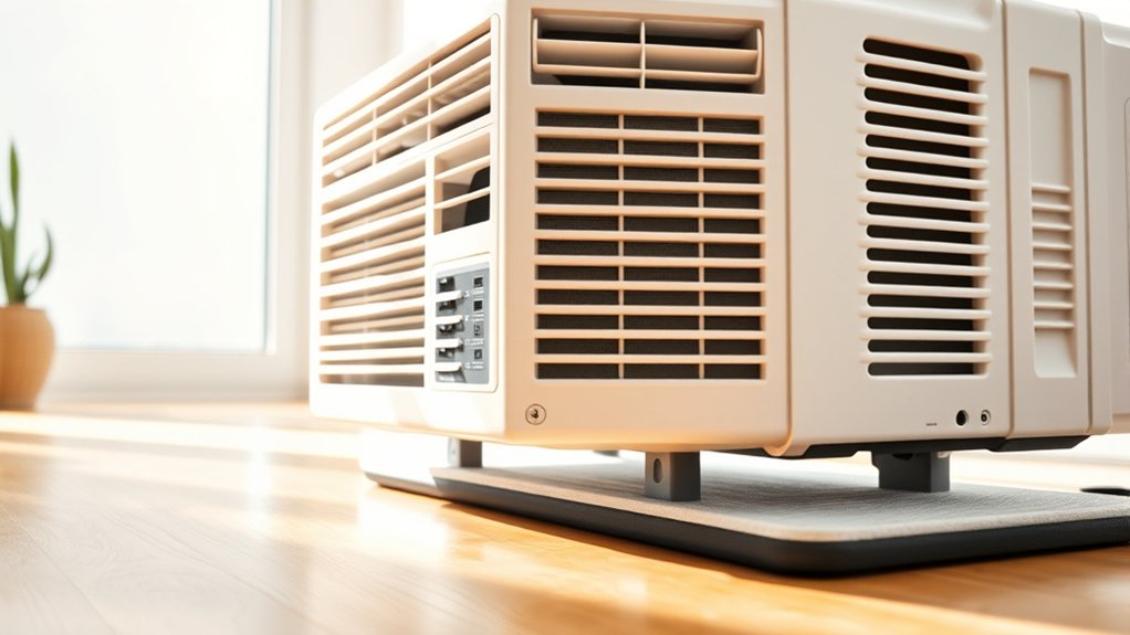 unsafe floor ac installation