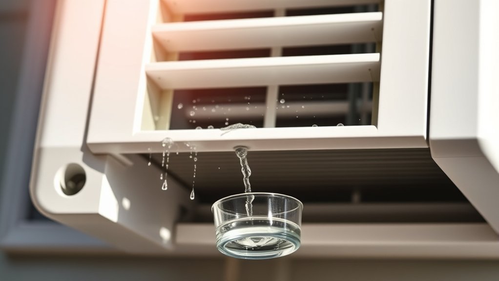 water buildup causes damage