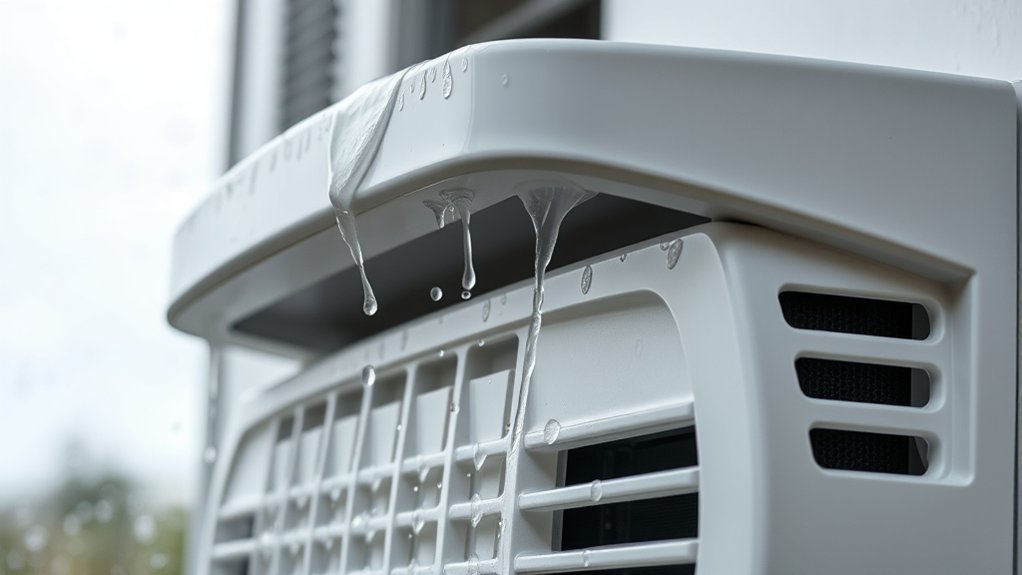 wet ac causes damage