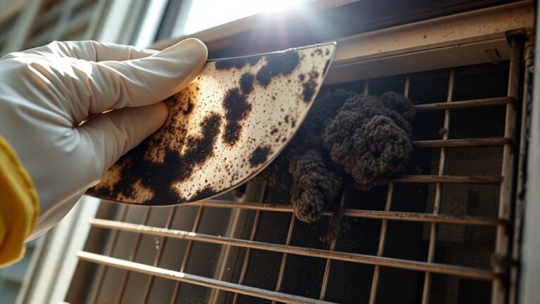 window ac mold cleaning