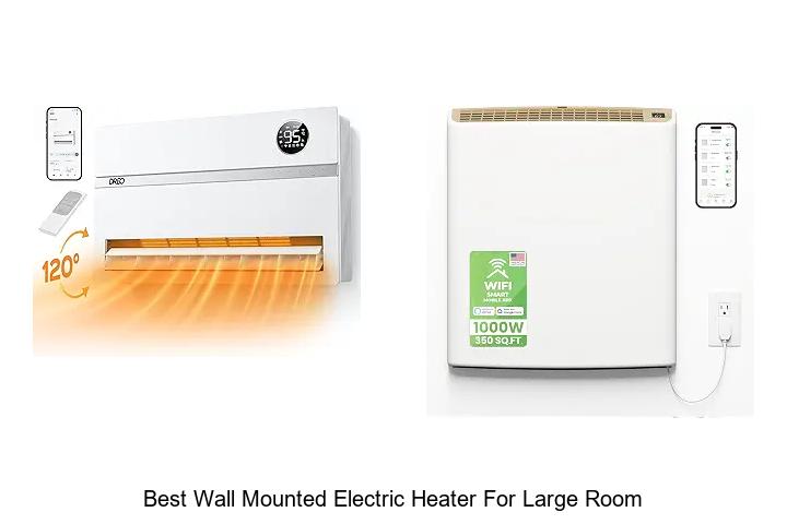 Best Wall Mounted Electric Heater For Large Room: Top Picks!