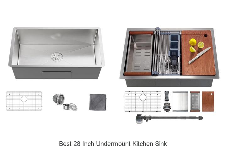 Best 28 Inch Undermount Kitchen Sink That Will wow You!