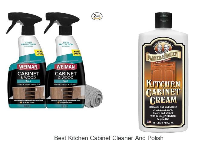 Best Kitchen Cabinet Cleaner and Polish That Shines Fast!