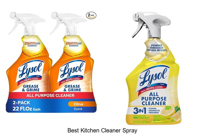 Best Kitchen Cleaner Spray: Unbelievable Sparkling Results!