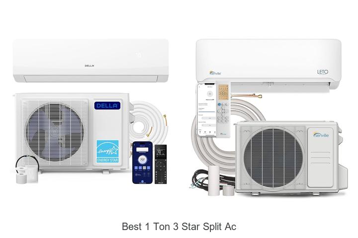 best 1 ton 3 star split ac