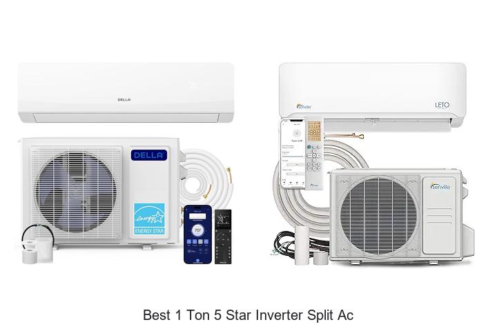 best 1 ton 5 star inverter split ac