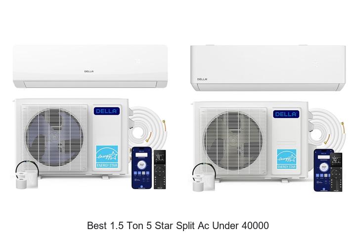 best 1.5 ton 5 star split ac under 40000