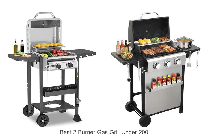 best 2 burner gas grill under 200
