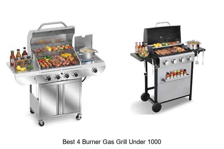 best 4 burner gas grill under 1000