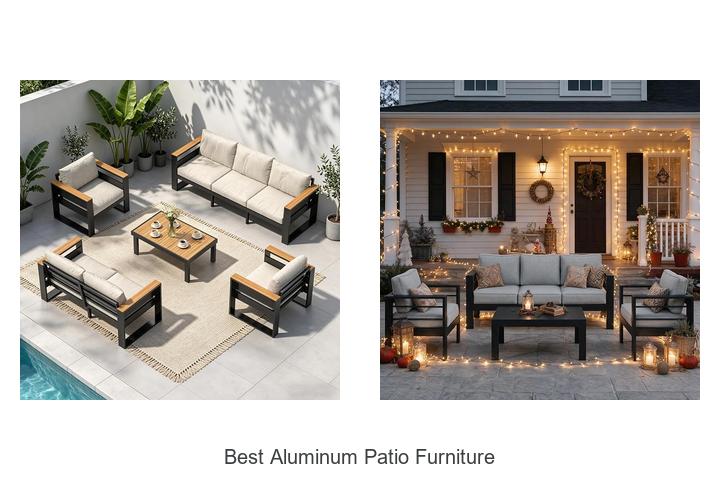 Discover the Best Aluminum Patio Furniture for Ultimate Comfort!