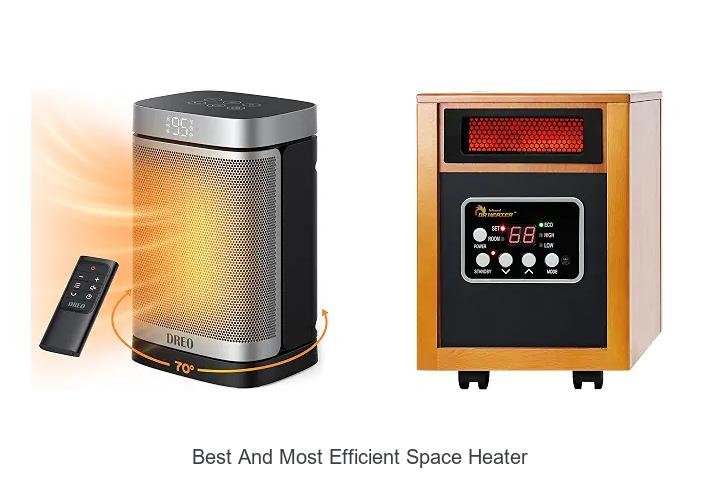 best and most efficient space heater