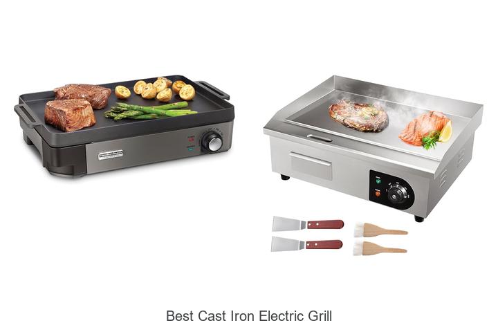best cast iron electric grill