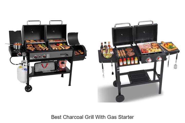 best charcoal grill with gas starter