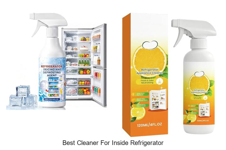 best cleaner for inside refrigerator