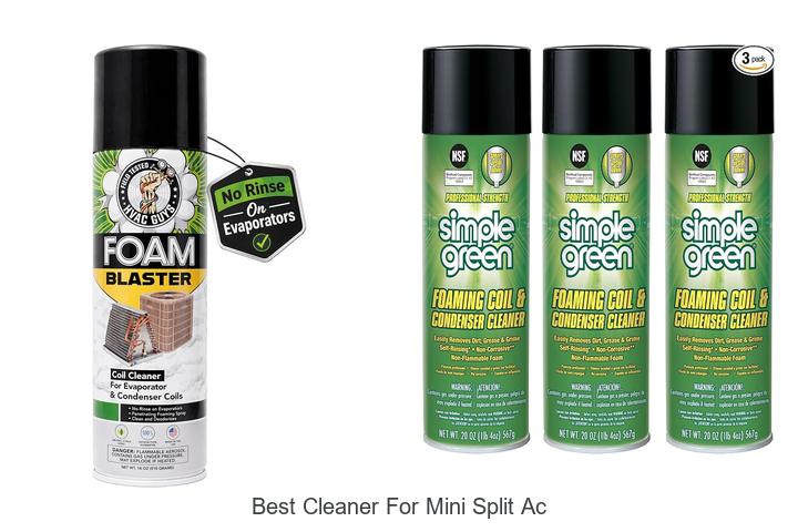 best cleaner for mini split ac