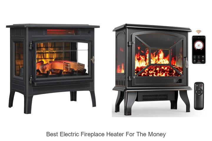 best electric fireplace heater for the money