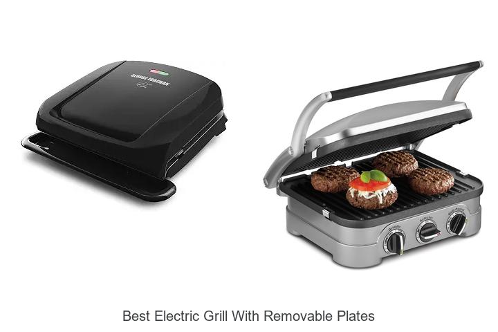 best electric grill with removable plates