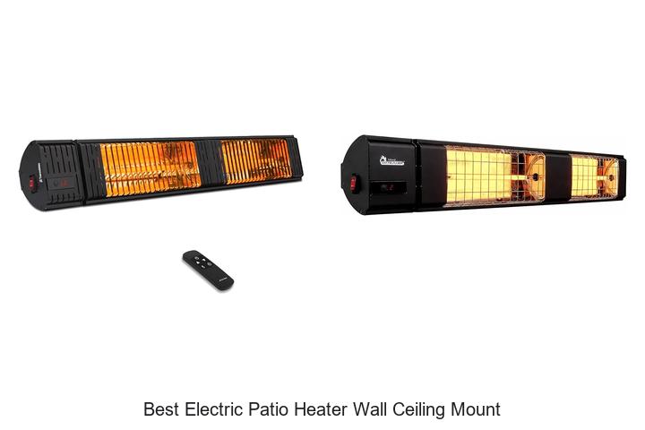 best electric patio heater wall ceiling mount