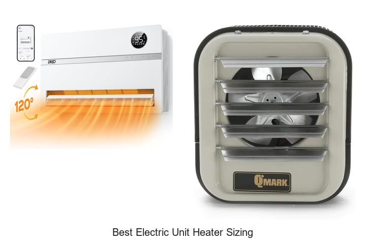 best electric unit heater sizing
