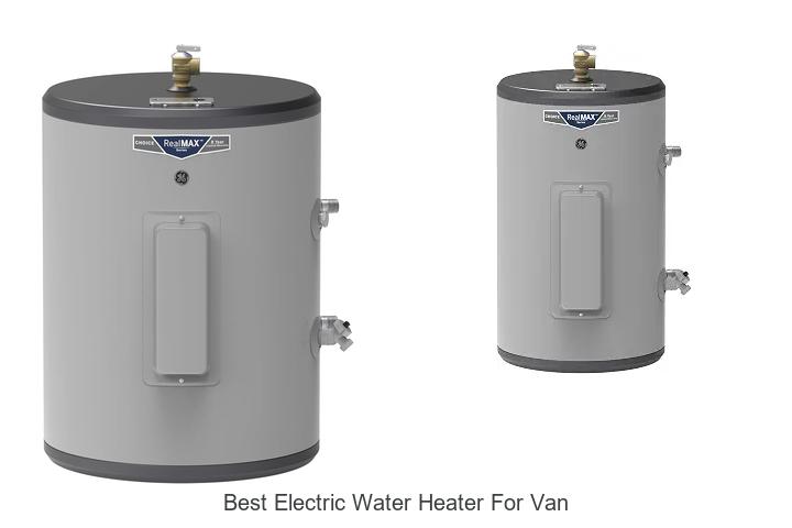 best electric water heater for van