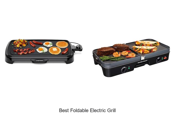 best foldable electric grill